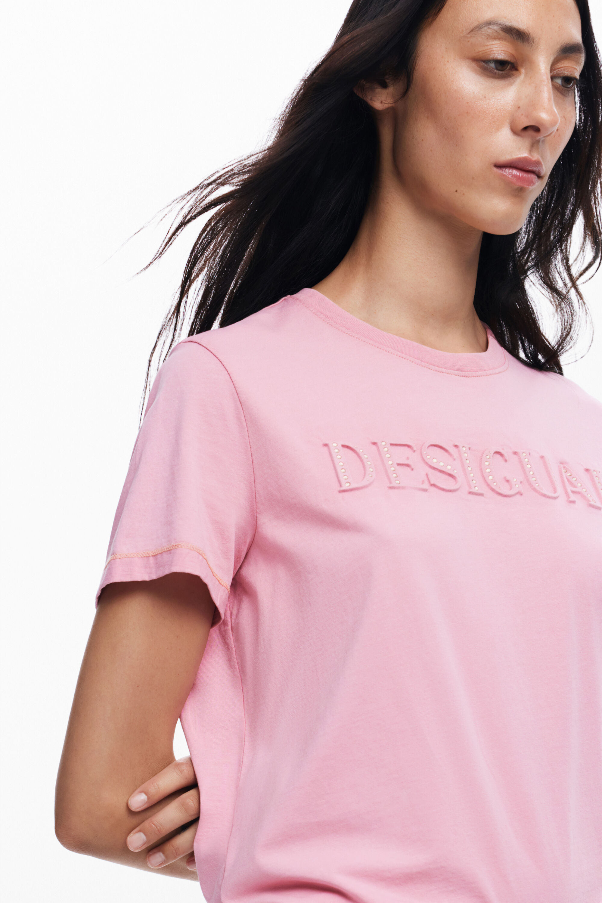 Camiseta Desigual com glitter