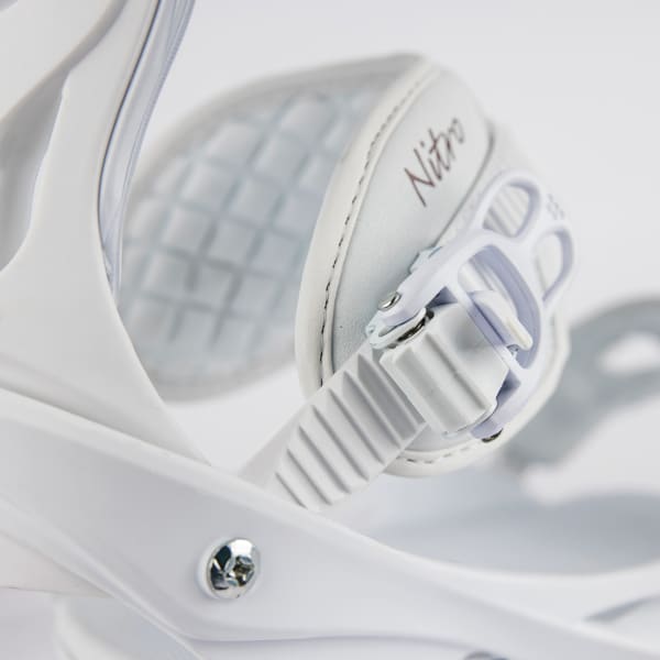 Fixation snowboard NITRO RYTHM WHITE PLUM