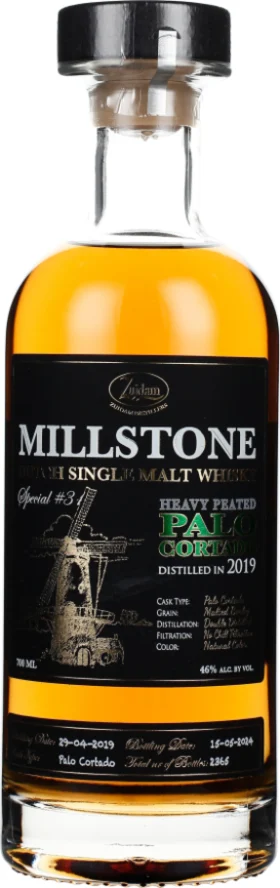 MILLSTONE SPECIAL NO.31 5 YEARS PEATED PALO CORTADO CASK 70CL