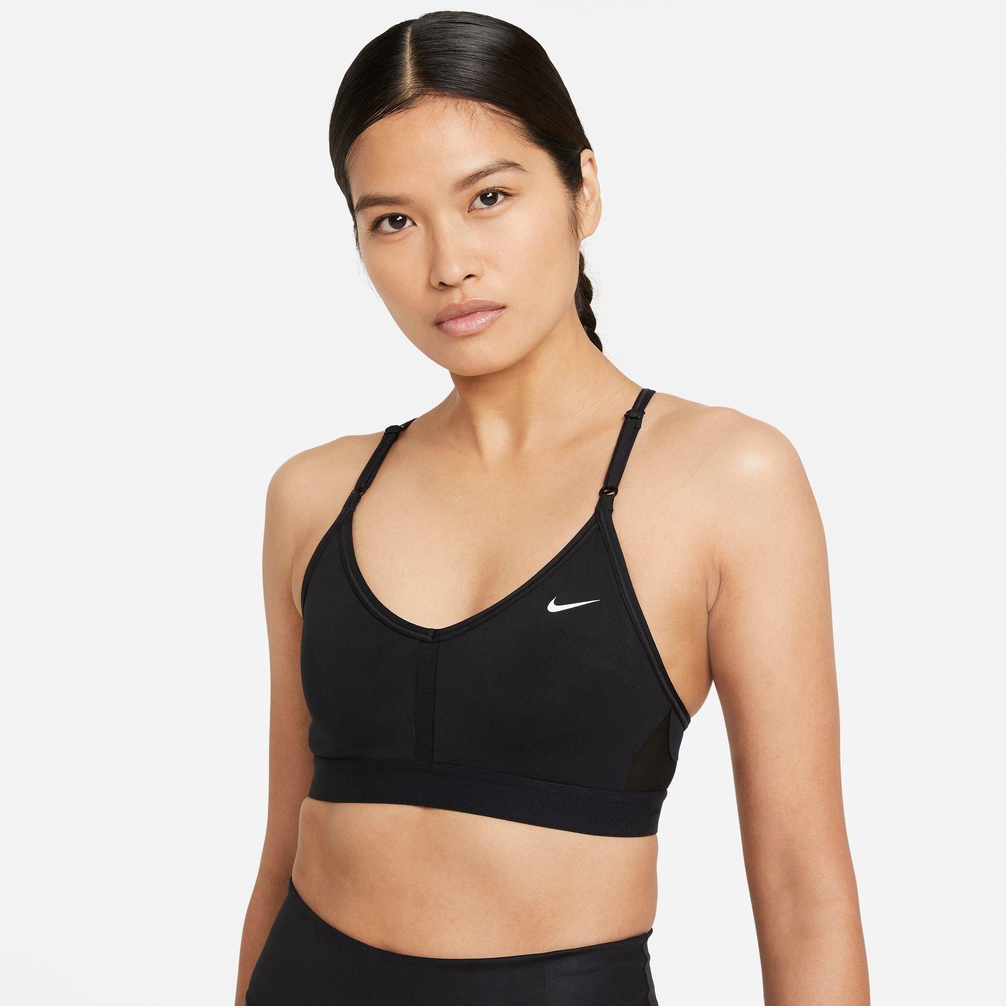 Nike Indy Womens Light Support Logo Sports Bra