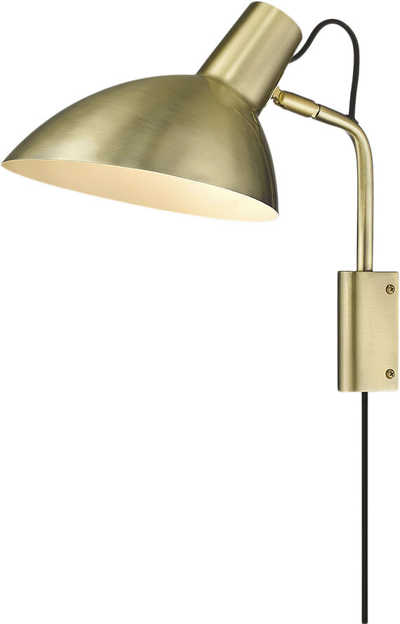 Halo design Metropole væglampe, Messing Messing