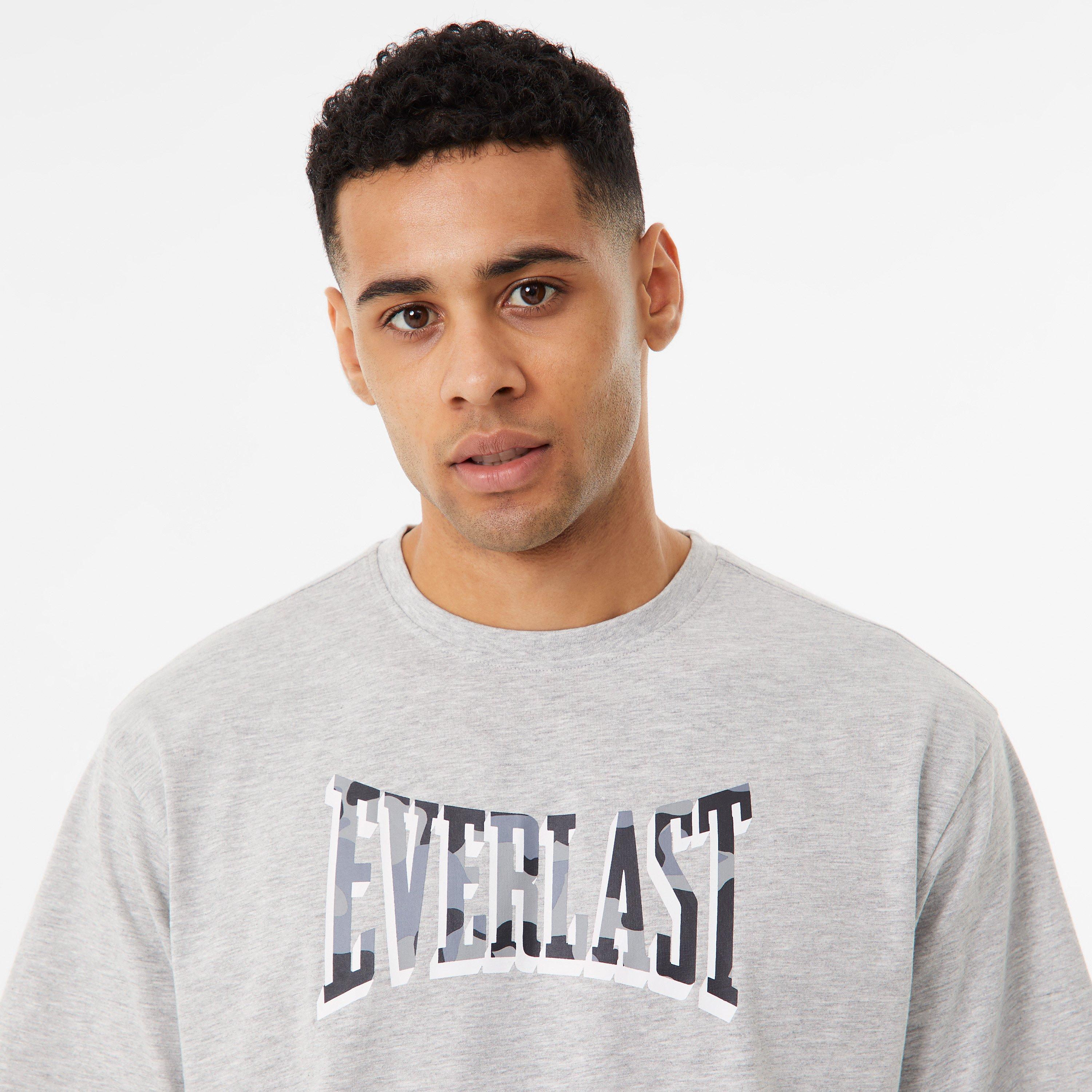 Everlast Camo Logo T Shirt Mens