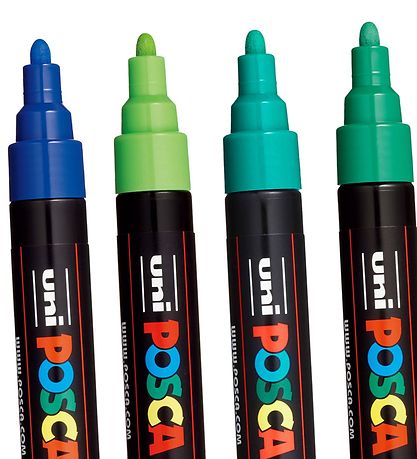 Posca Filzstifte - PC-5M - 8 st. - Kalte Farben