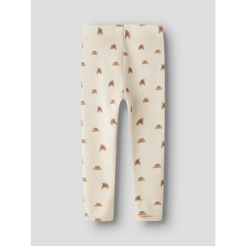 Køb Lil'Atelier Turtledove Croissant Nmflavo Eki Slim Leggings Lil