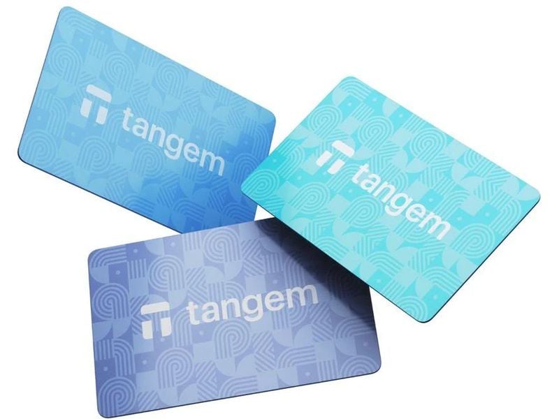 bitConsult Tangem 2.0 Winter Edition 3 Karten Set Innovative Lösung für die sichere Speicherung von Kryptowährungen
