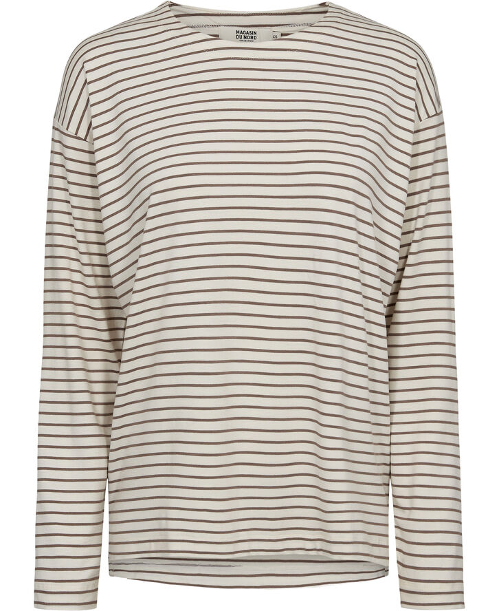 Magasin du Nord Collection Ursula 3 S Fossil stripe