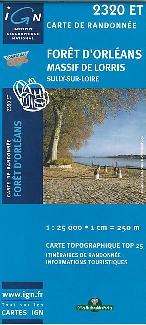 IGN - TOP 25 2320ET FORET D ORLEANS 1 25 000