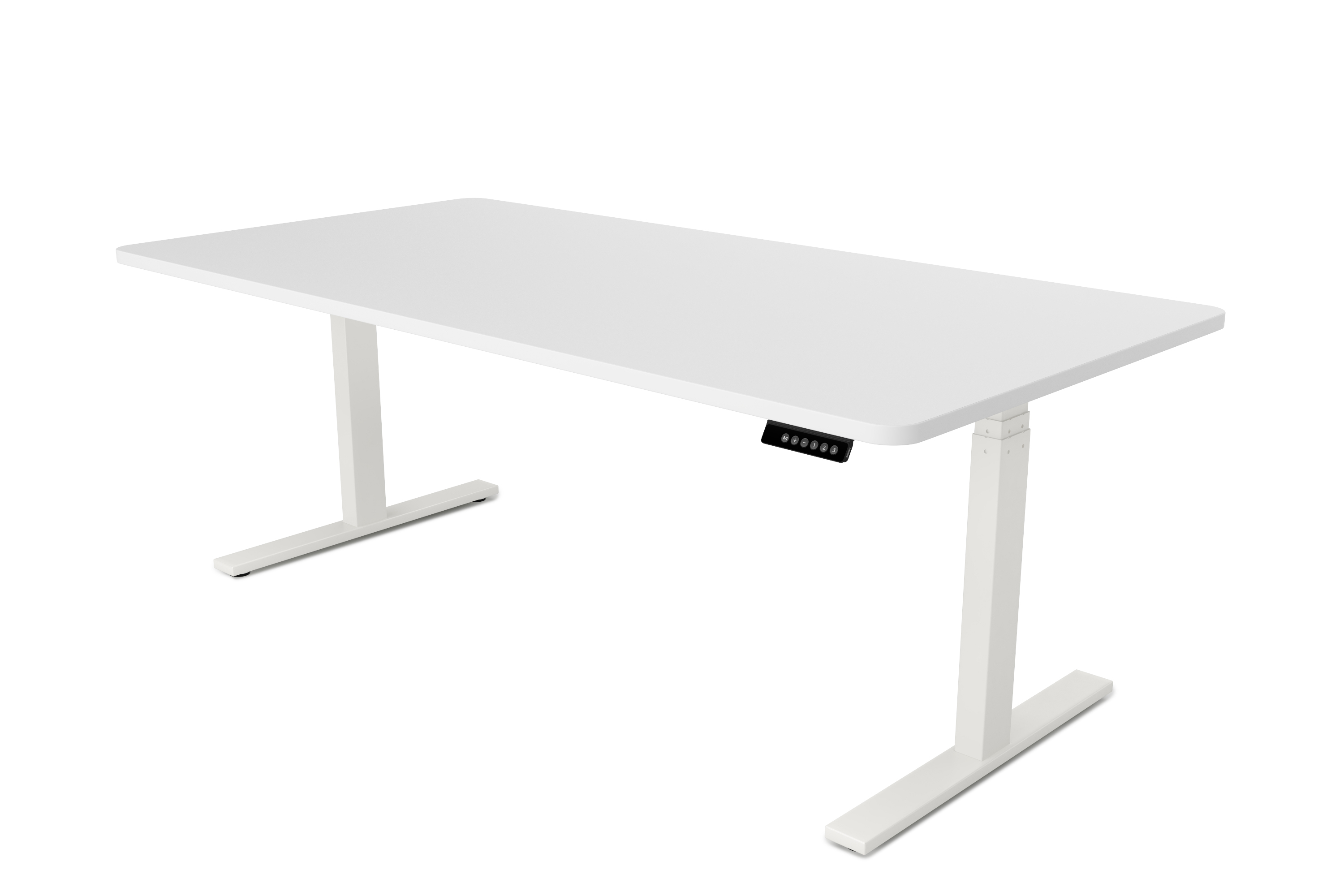 Stehpult elektrisch PREMIUM weiss 180 x 90 cm