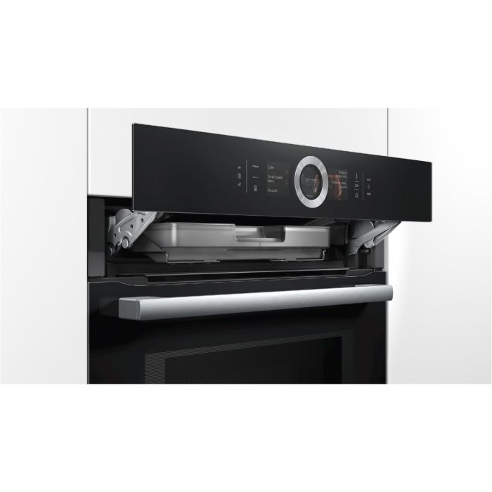 Bosch Kompaktbackofen mit Mikrowellenfunktion HNG6764B6