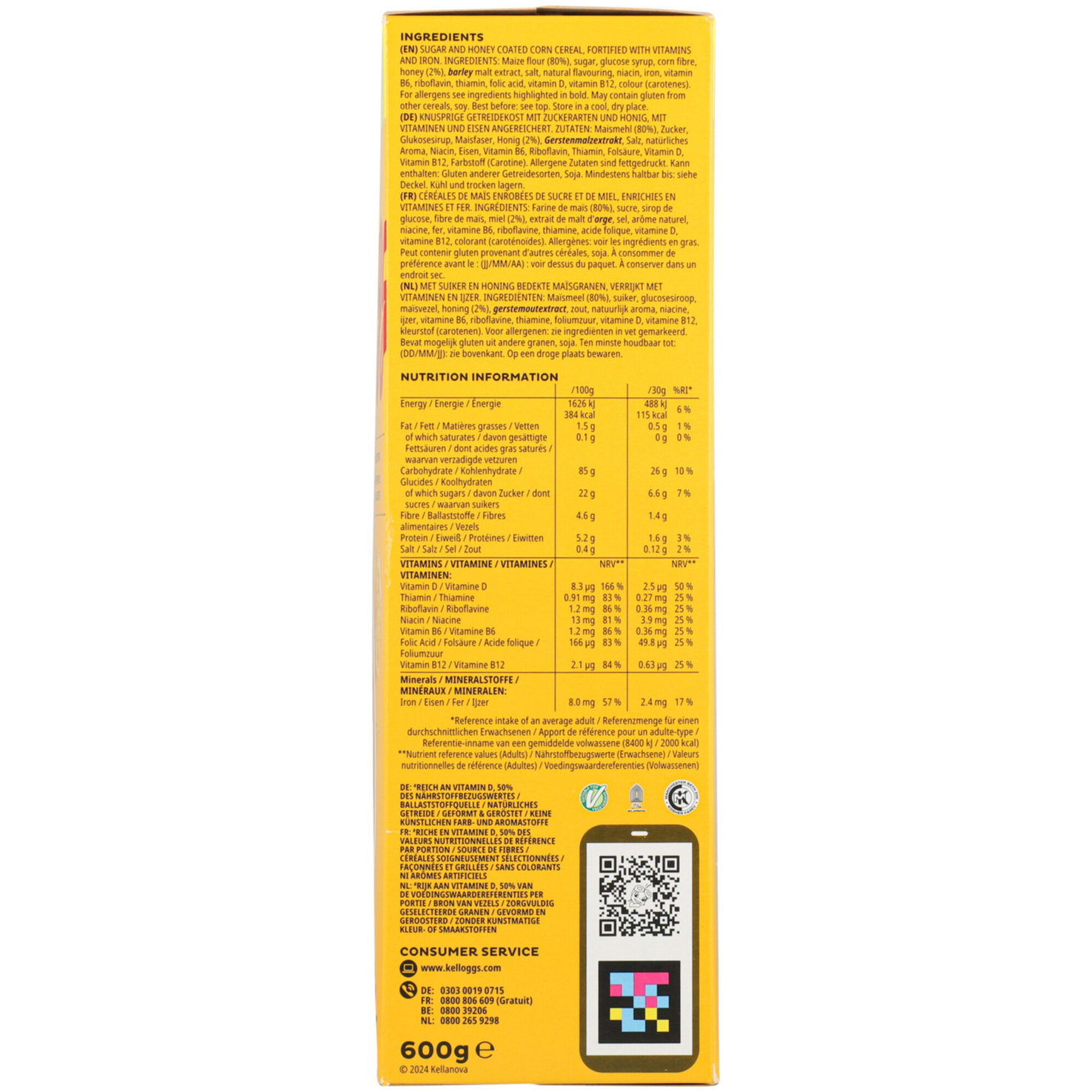 Kellogg's Honey Bsss Pops