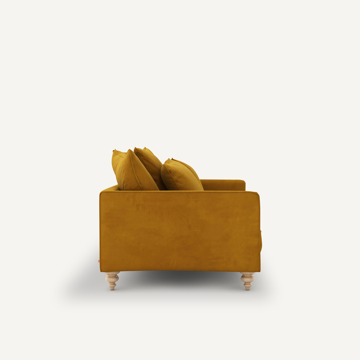AM.PM<br>Sofá de veludo de 2 lugares, Lazare