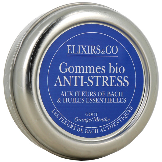 Gommes anti-stress Bio Elixirs & Co Orange/Menthe