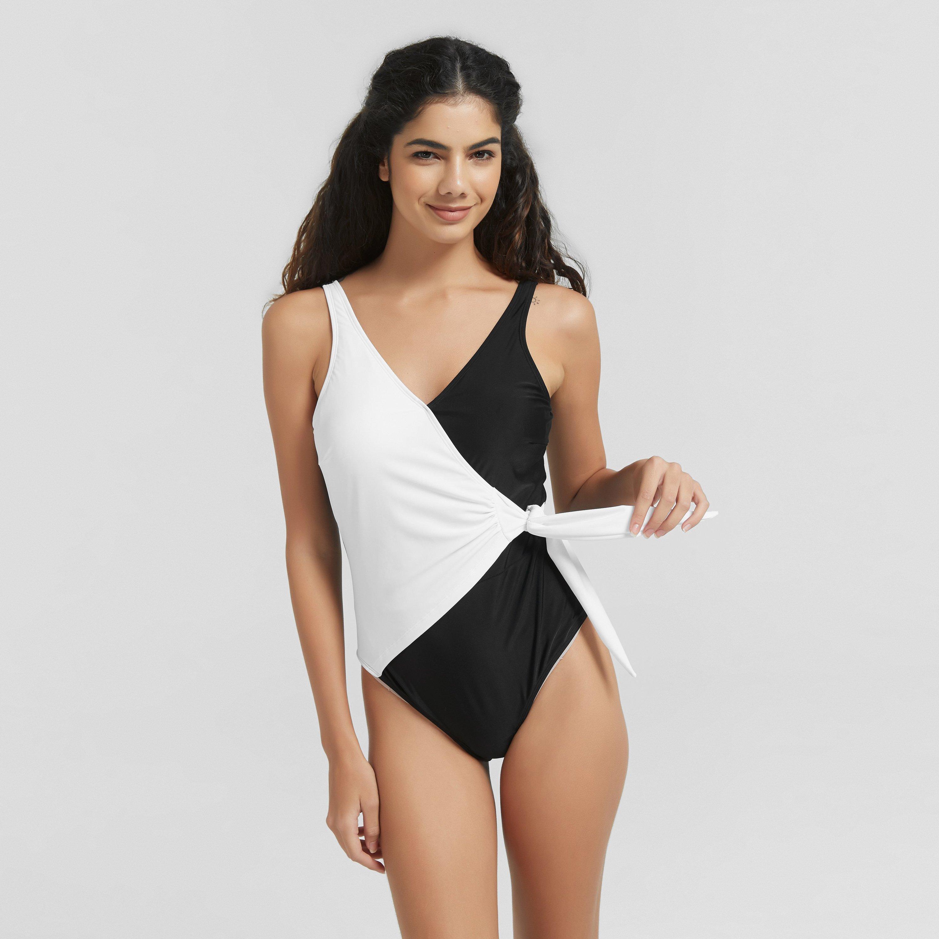 Be You BY Wrap Front Swimsuit.