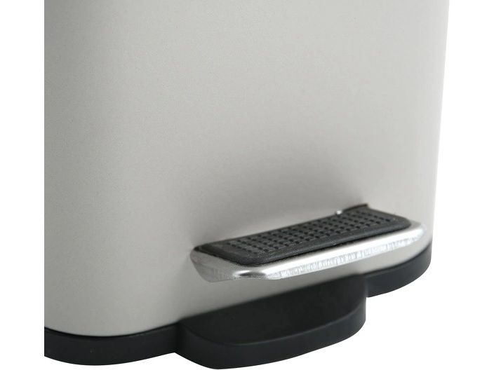 spirella Treteimer Erik 5 l, Taupe Kosmetikeimer mit Soft-Close und Inneneimer