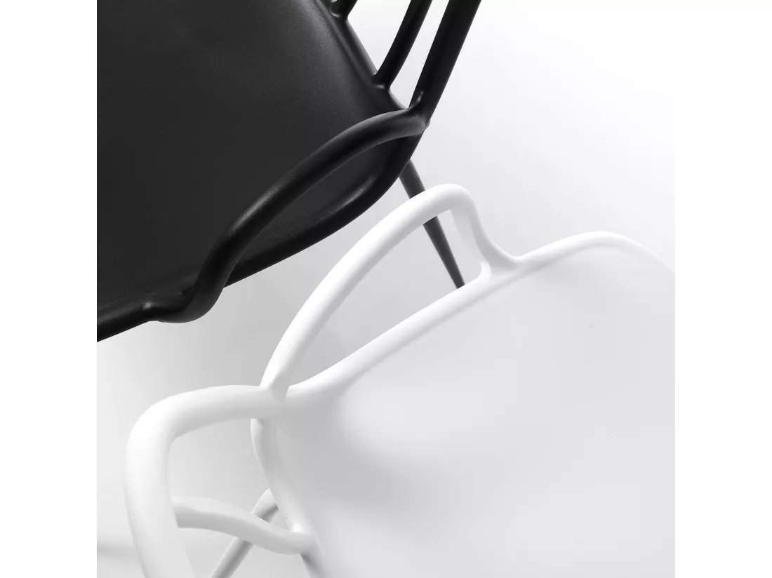 Set de 4 Chaises ROS blanc