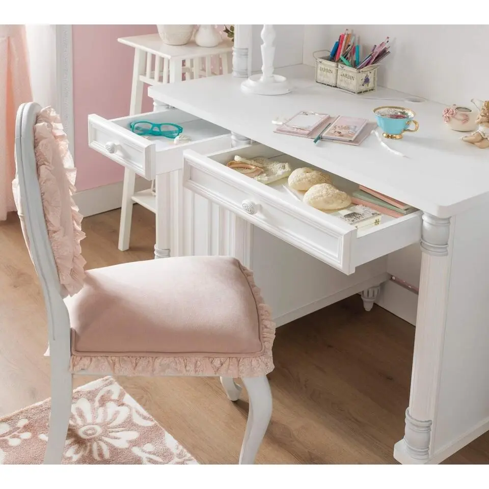 Romantic kinderbureau meisjes kamer