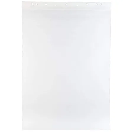 Idena Flipchartblock, 65 x 100 cm, 20 Blatt, blanko, extraweißes Premiumpapier 80g/m²