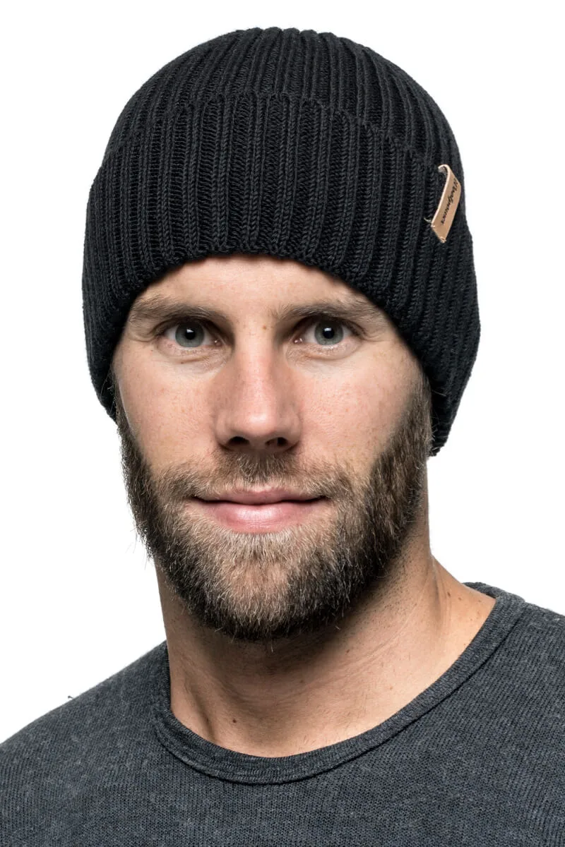 Woolpower Beanie Rib Black