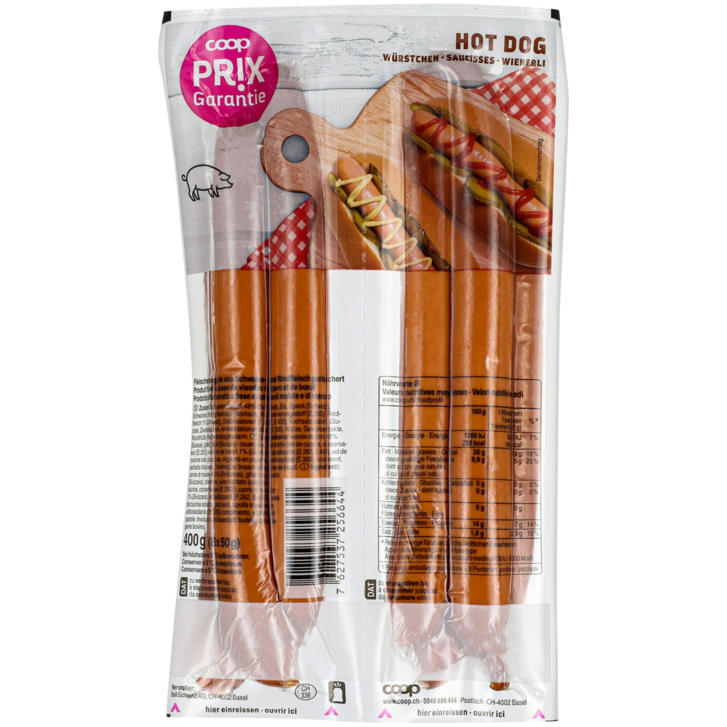 Prix Garantie Hot Dog