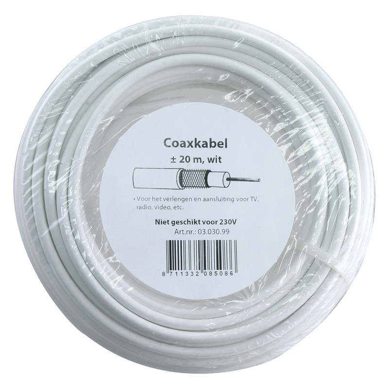 Coaxkabel Ø 5 mm² 20m