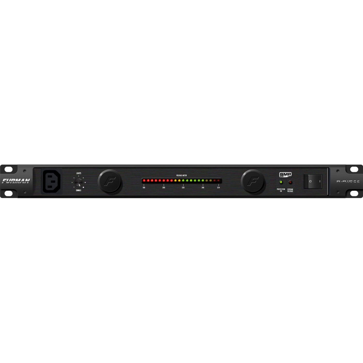 Furman PL-PLUS C E 10A Power Conditioner met Voltmeter en verlichting 220V-240V