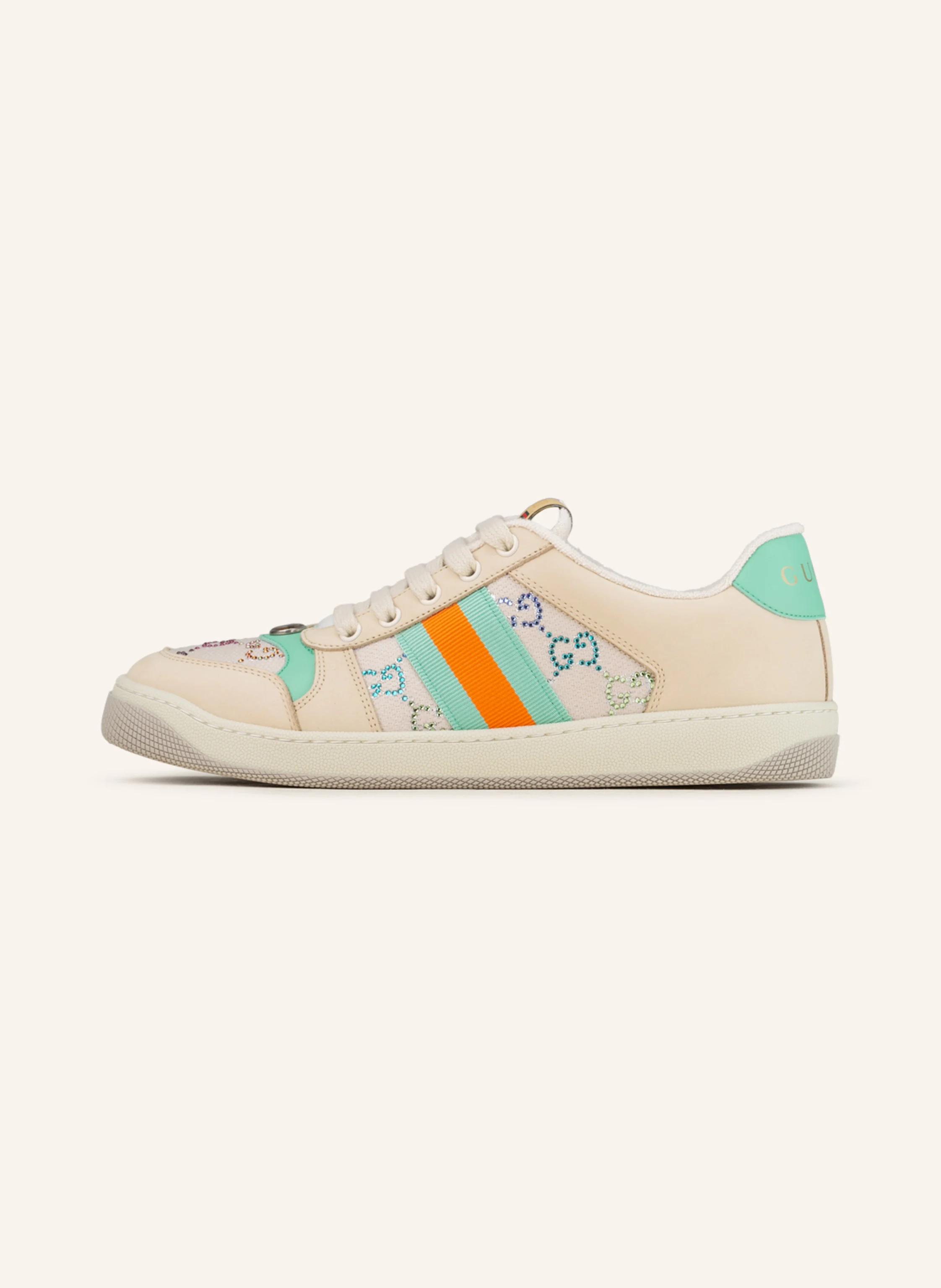 GUCCI Sneaker mit Schmucksteinen