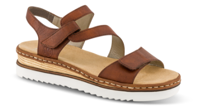 Rieker Damesandal Brun 679C7-24