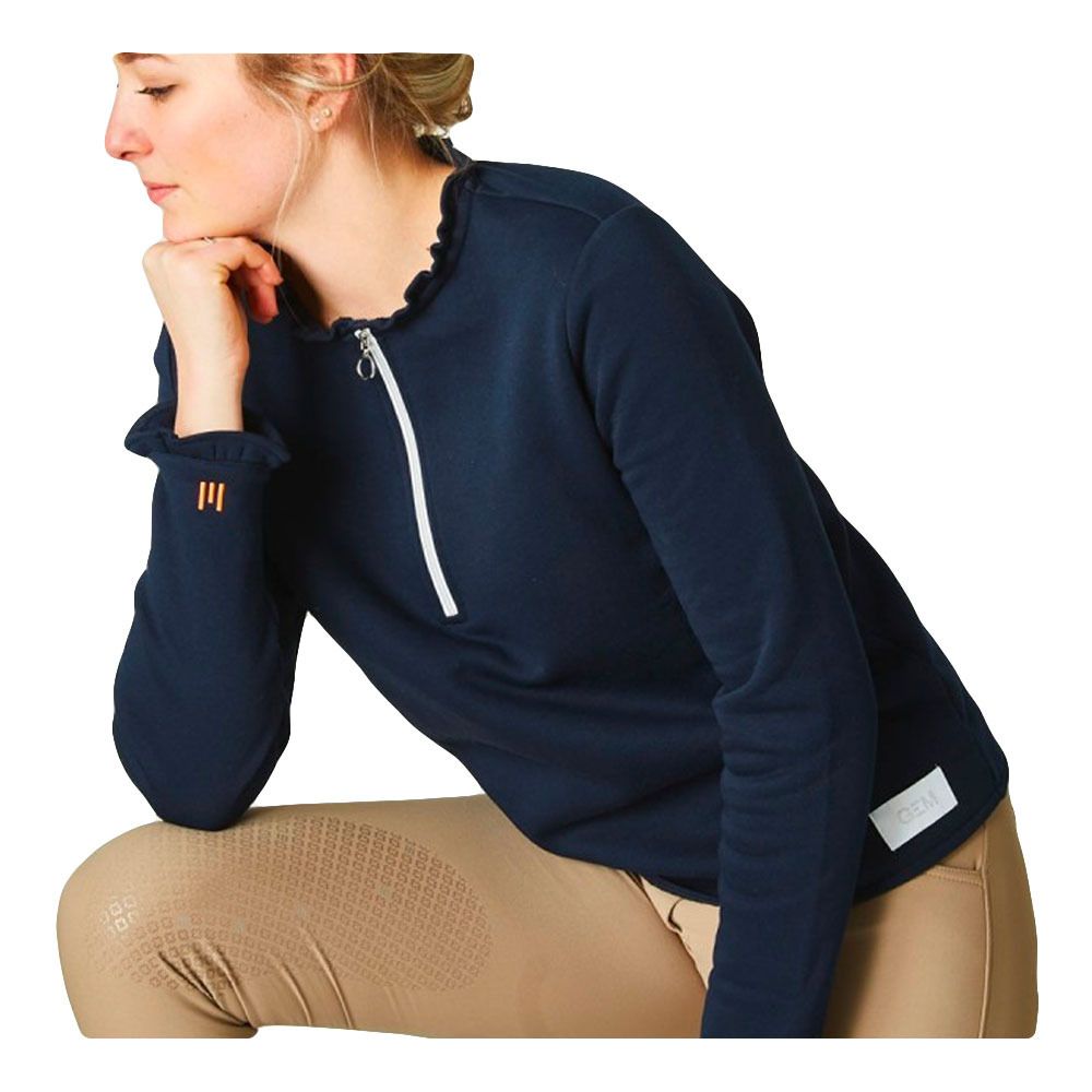Gem NATCHOU - Sweat Femme bleu marine