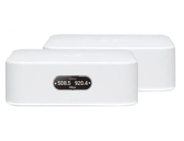 AmpliFi Instant AFi-INS - Wi-Fi-system - (router, forlænger) - op til 4000 sq.ft - mesh 1GbE - Wi-Fi 5 - Dual Band