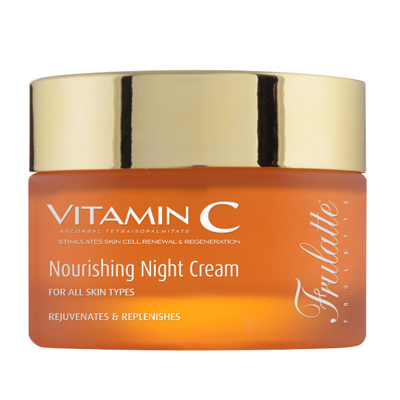 Frulatte Crème de nuit nourrissante - Tous types de peaux - 50 ml