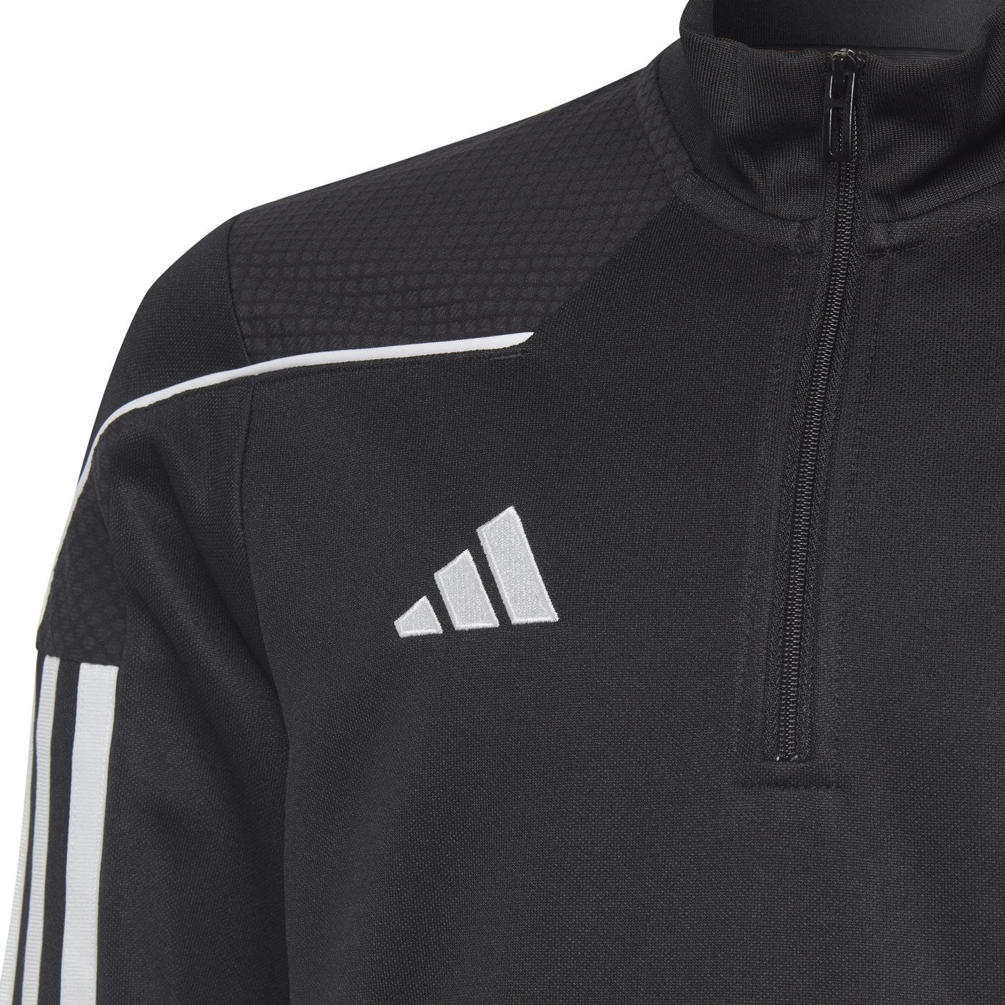 Adidas Tiro 23 League Trainingstrui 1/4-Zip Kids Zwart Wit