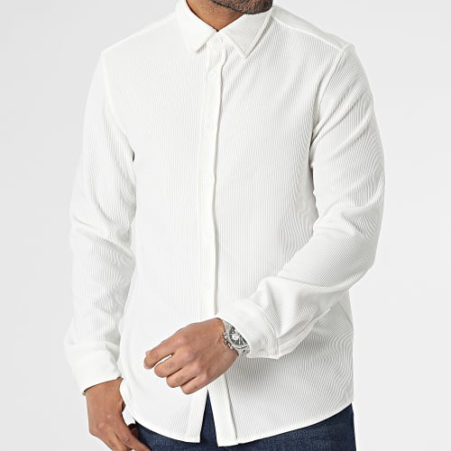 Chemise Manches Longues Blanc