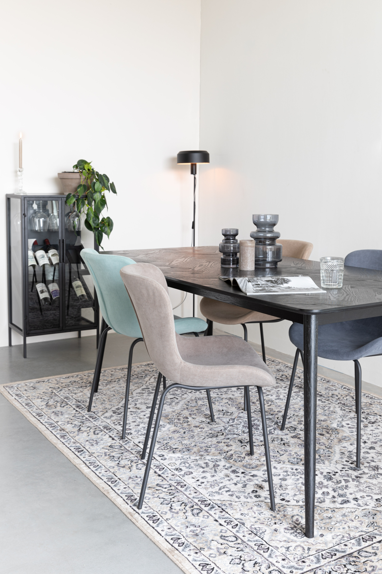 Rein Living eettafel Fabio Rein Living Fabio Eettafel 180x90 Zwart