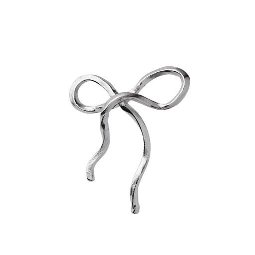 Stine A Flow Bow Ørering, Silver