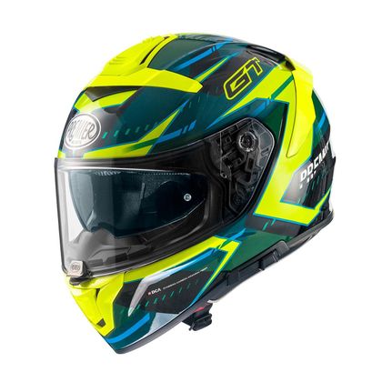 Casque Premier DEVIL EV6 - Bleu / Jaune