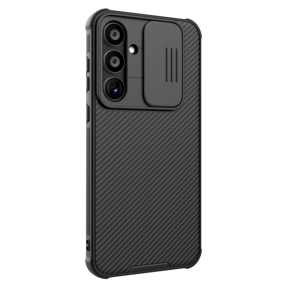 Samsung Galaxy A55 Schutz Hülle Cam-Slider Kameraschutz - Schwarz