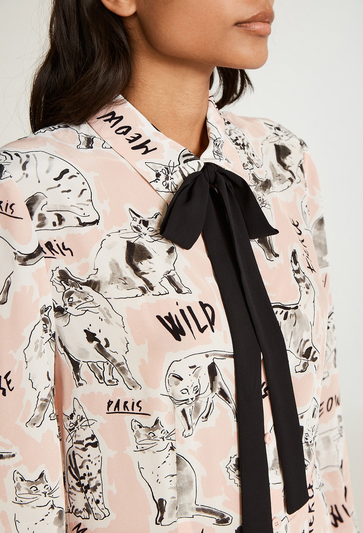 Robe-chemise imprimee
