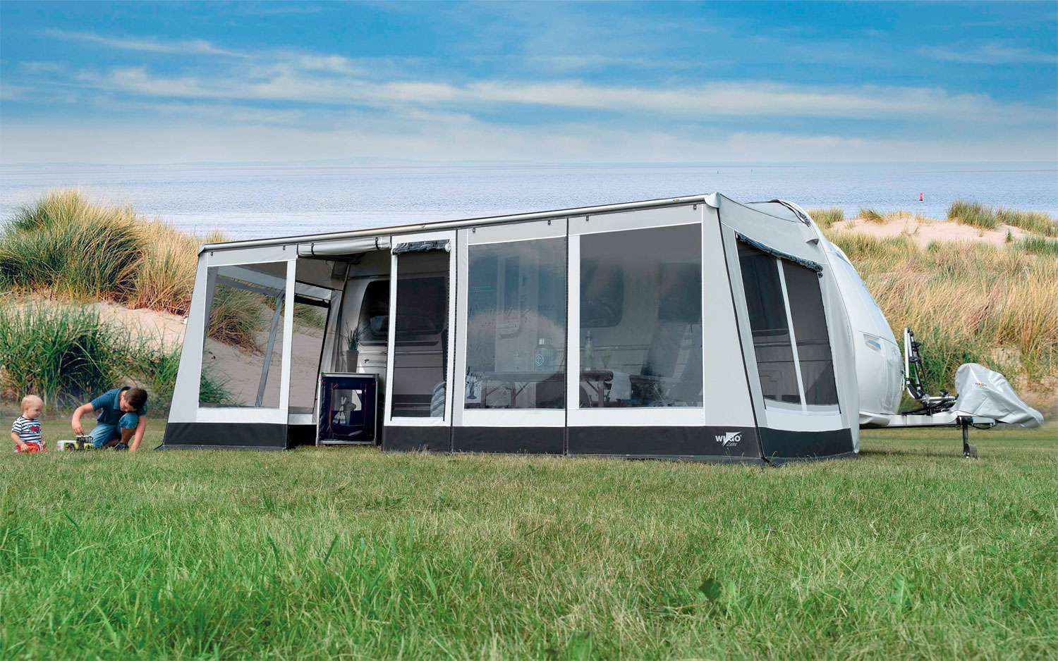 Wigo Rolli Plus Lounge Markisenzelt 300 Gr. 15