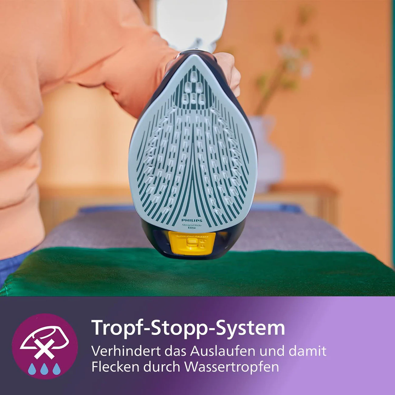 Philips DST7060/20 HV blau Dampfbügeleisen