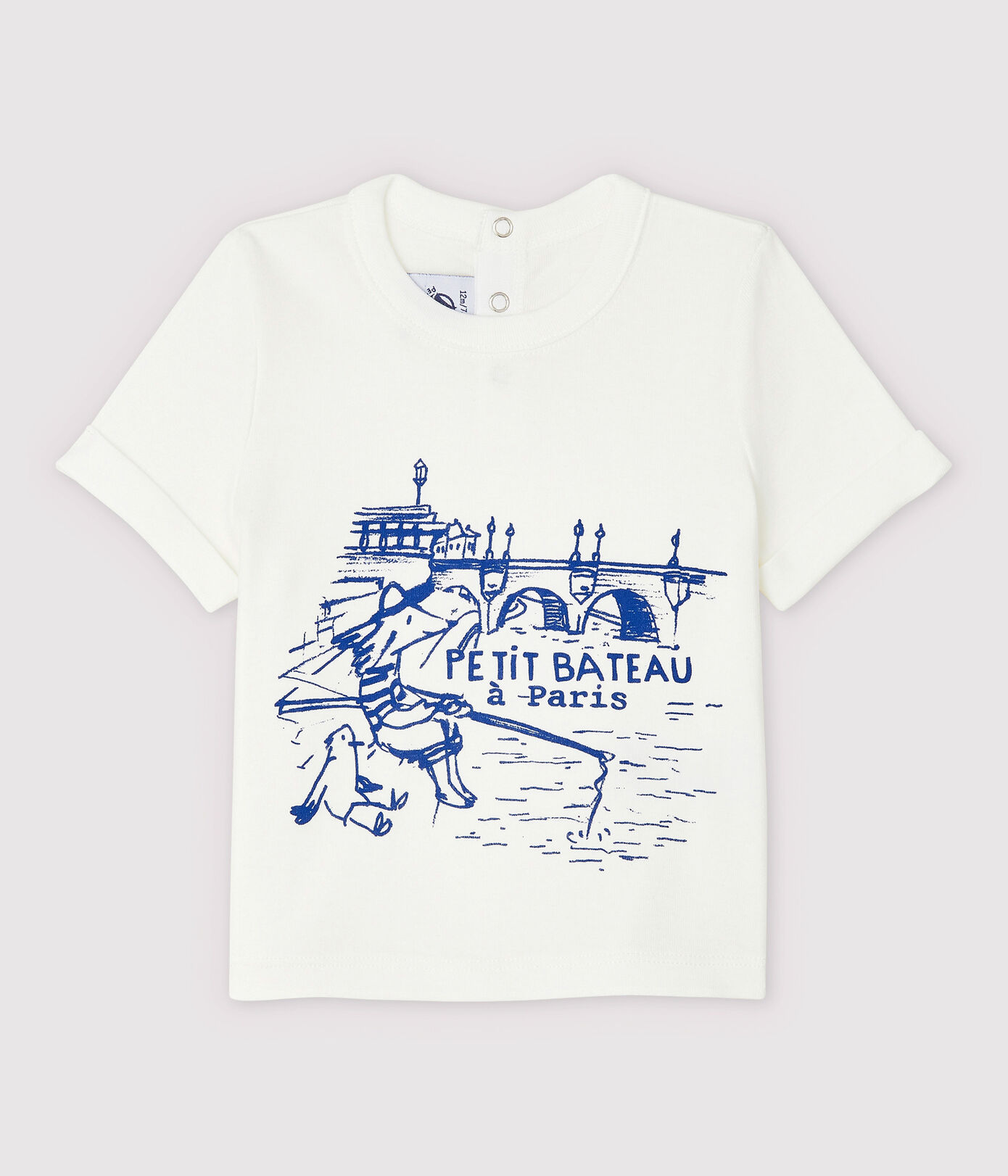 Tee-shirt manches courtes en coton bébé garçon
