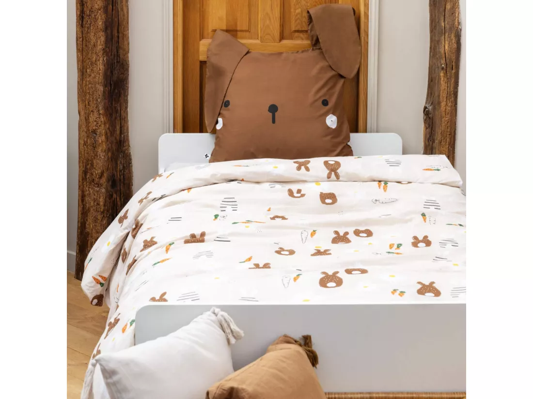 Parure de lit enfant lapin 200x200