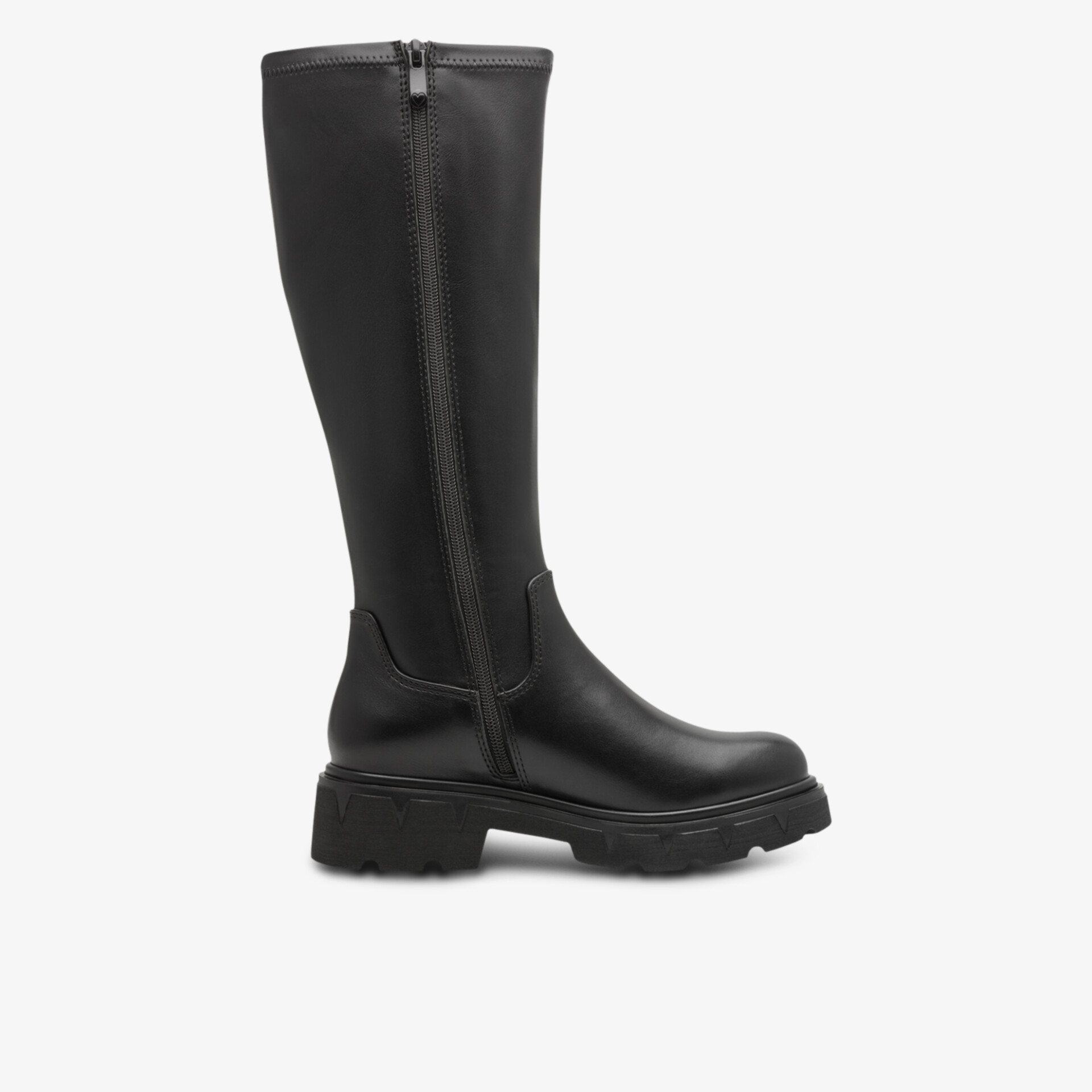 MARCO TOZZI Damen Langschaftstiefel schwarz