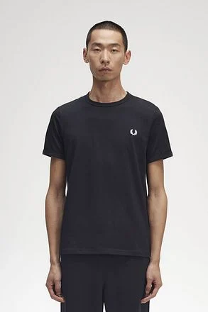 Fred Perry T-Shirt Zwart M3519 M3519-102 kopen