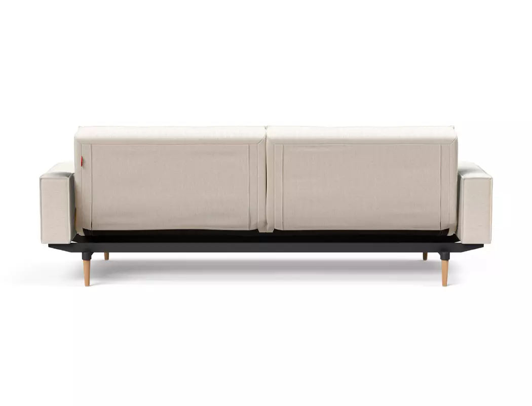 Schlafsofa mit Armlehnen Splitback Styletto hell