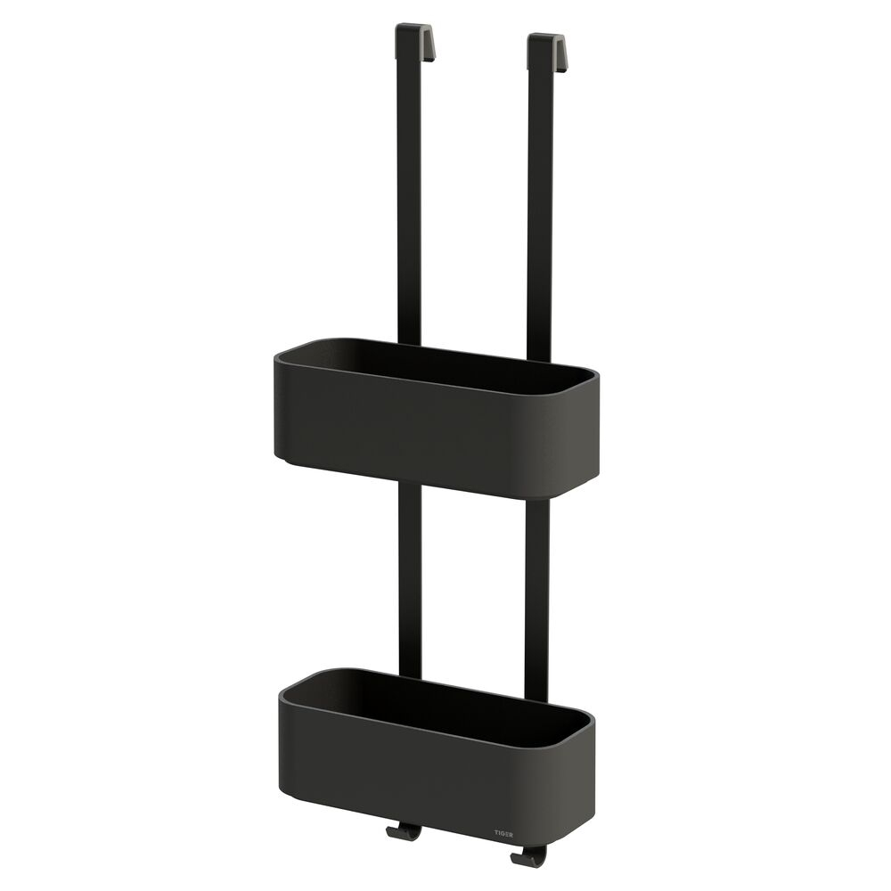Tiger 2-Store ophangbaar doucherek 65cm zwart