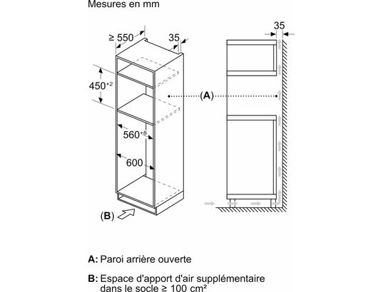 BOSCH - Four combiné micro-ondes CMA583MB0