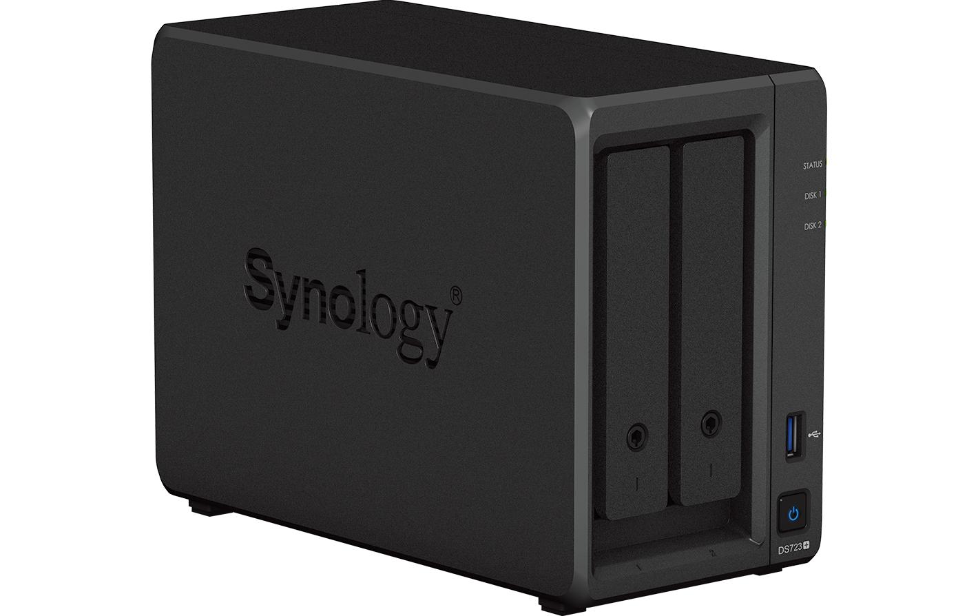 NAS DiskStation DS723+ 2-bay Seagate Ironwolf 8 TB<br>Leistungsstarker NAS mit zwei Einschüben