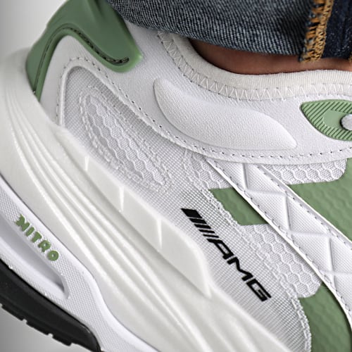 Baskets MAPF1 AMG Extent Nitro 307916 Puma White Light Mint