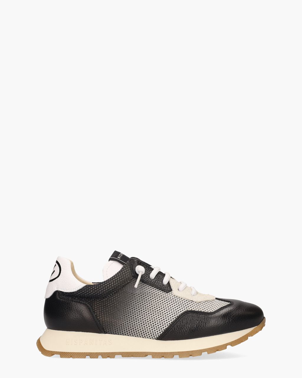 Hispanitas CHV253869 Zwart/Wit Damessneakers