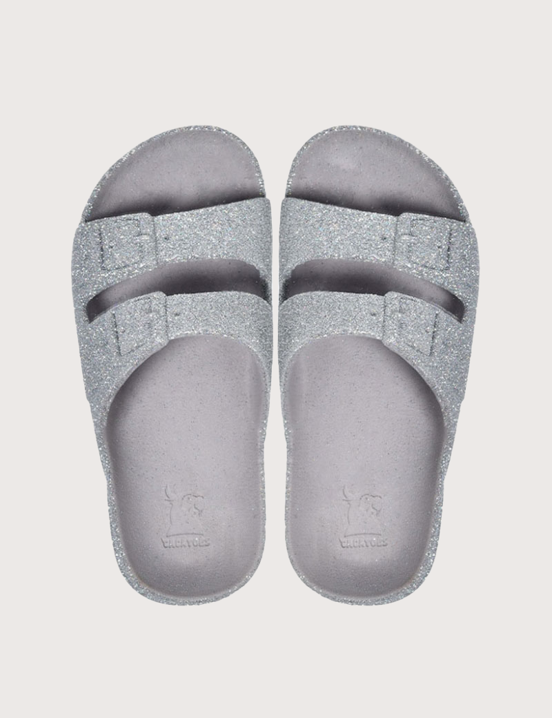 CACATOES SANDALES ENFANTS TRANCOSO SILVER